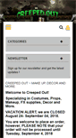 Mobile Screenshot of creepedout.ca